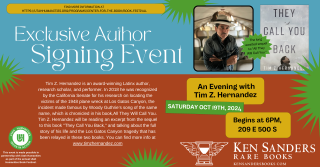 Utah Humanities Book Festival: Tim Z. Hernandez Author Event 
