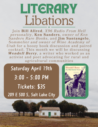 Literary Libations-Wendell Berry