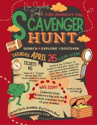 Indie Bookstore Day Scavenger Hunt