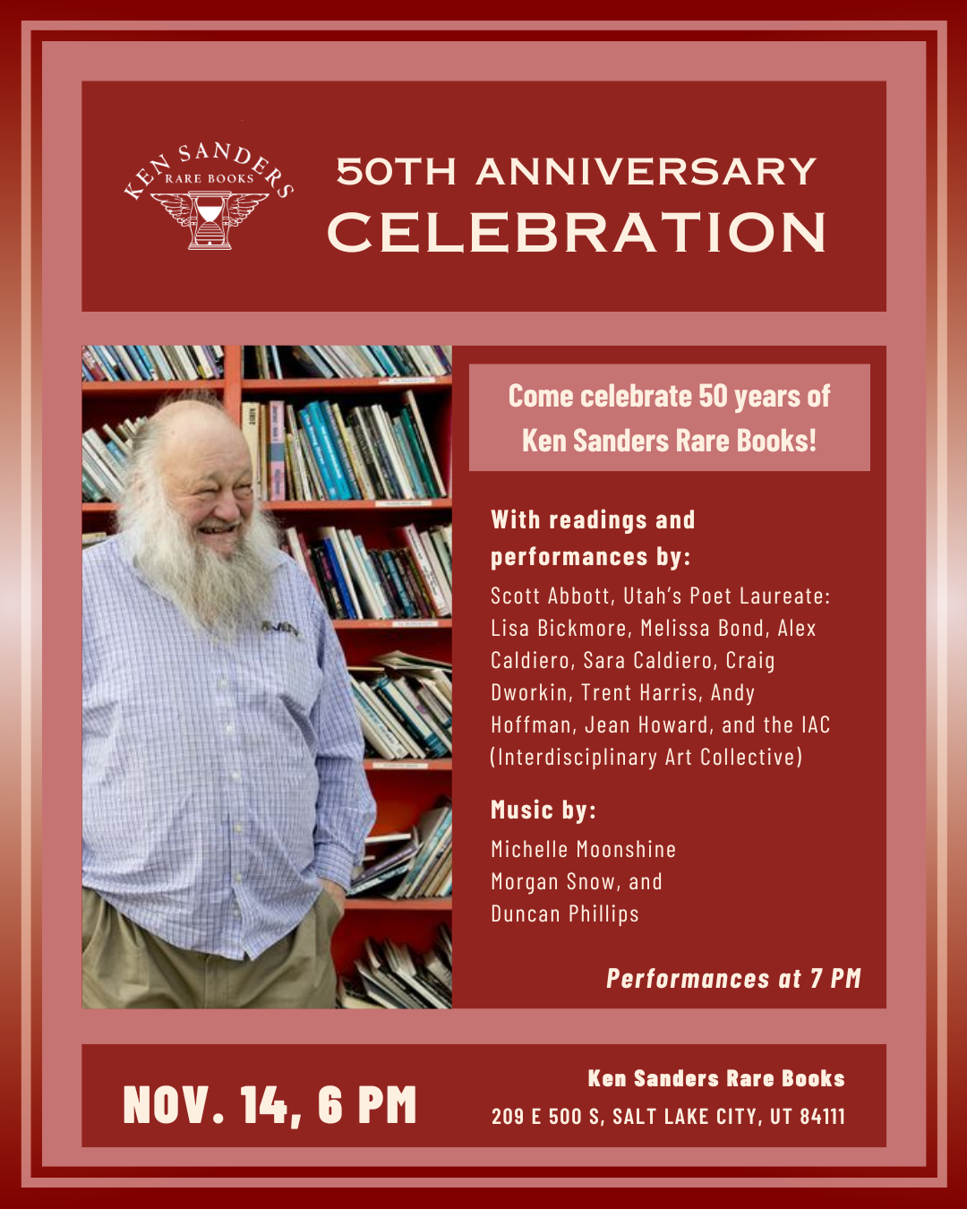 50th Anniversary Celebration-Open to the Public